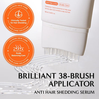 Hair Care Serum with Massage Brush Applicator