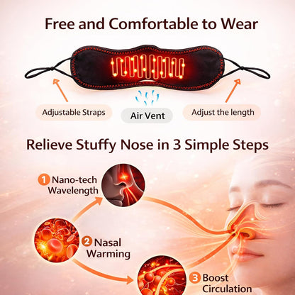 Red Light Therapy for Nose Relief, Sinus Support & Better Breathing