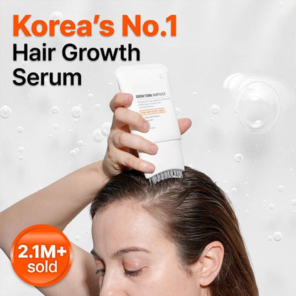 Hair Care Serum with Massage Brush Applicator